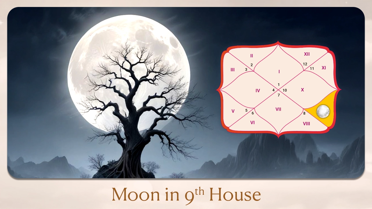 Moon in 9th House 